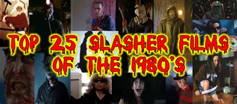 slasher movies 1980s